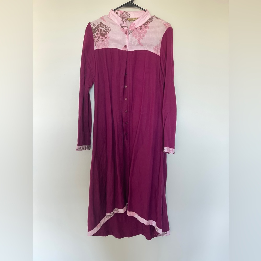 Shukr High Low Tunic Cardigan Kaftan Islamic Clothing Islamic Dress